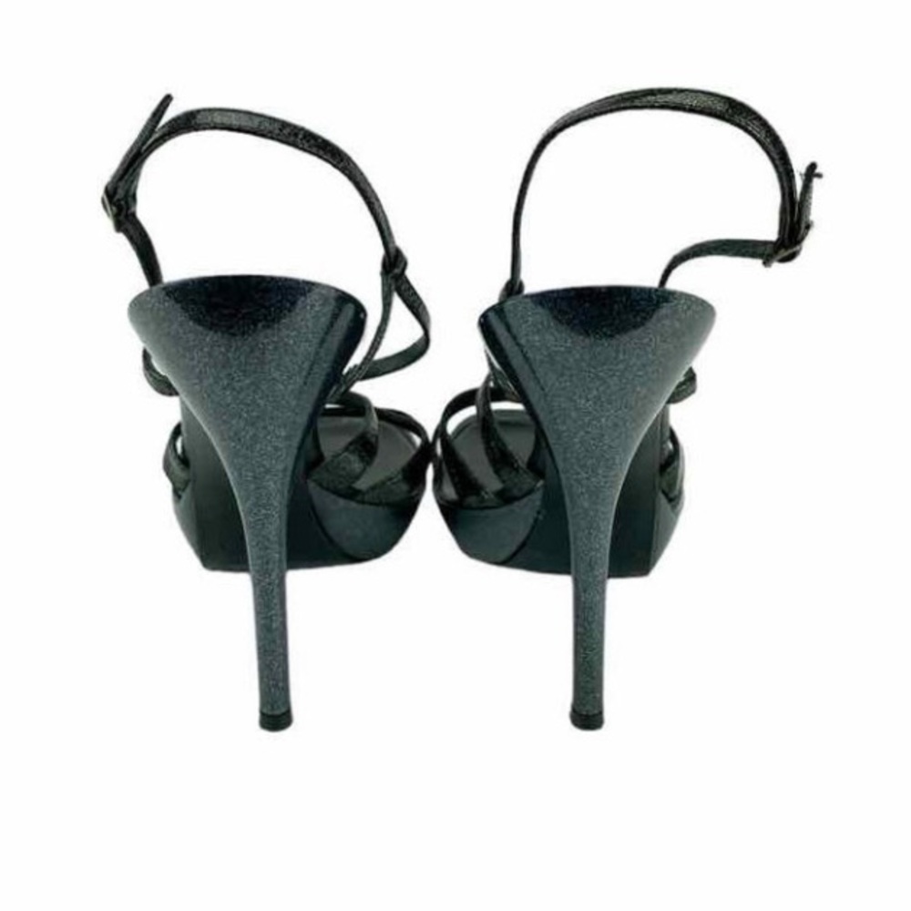 CASADEI strappy pewter heels - Picture 5 of 7